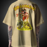 BRAHMAN Oversize T-Shirt with Warrior Print – Desi Munda