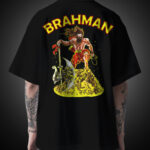BRAHMAN Oversize T-Shirt with Warrior Print – Desi Munda