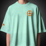 BRAHMAN Oversize T-Shirt with Warrior Print – Desi Munda