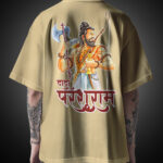 Parshuram Printed Oversize T-Shirt – Jai Dada Parshuram by Desi Munda