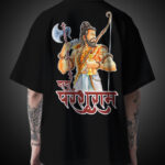 Parshuram Printed Oversize T-Shirt – Jai Dada Parshuram by Desi Munda