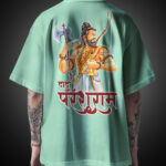 Parshuram Printed Oversize T-Shirt – Jai Dada Parshuram by Desi Munda