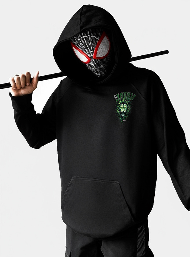 The Great Jatav Hoodie by Desii Munda with bold community print